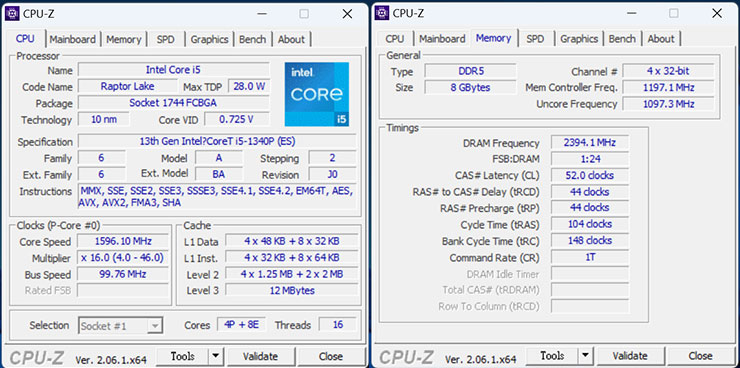 dynabook Portégé X40L-K 開箱與深度評測:極致輕薄攜帶無負擔,純正日系風格打造精品級質感! - 阿祥的網路筆記本 此次受測的 dynabook Portégé X40L-K 搭載中階款的 Intel Core i5-1340P 處理器,並搭配了 8 GB 的LPDDR5-4800 記憶體。