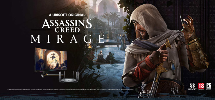 UBISOFT的大作《刺客教條：幻象》即將於 10/5 上市
