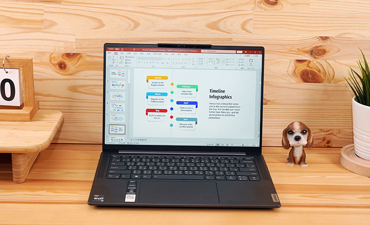 Lenovo Yoga Pro 7i Gen 8 開箱與深度實測:輕薄高質感,人工智慧為效能與體驗再升級! - 阿祥的網路筆記本 Yoga Pro 7i 同時兼具輕薄度與效能,為行動派的專業工作者帶來更好的便利性。