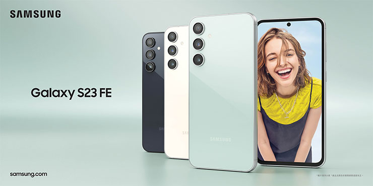 三星推出 Galaxy S23 FE、Tab S9 FE 與 Galaxy Buds FE,提供旗艦級功能與高性價比! - 阿祥的網路筆記本 Galaxy S23 FE共推出薄荷綠、黑曜灰和奶油白三款摩登鮮明顏色