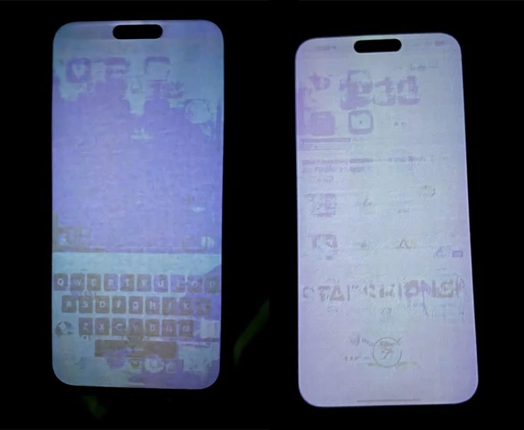 國外發生的 iPhone 15 Pro Max 螢幕烙印的案例