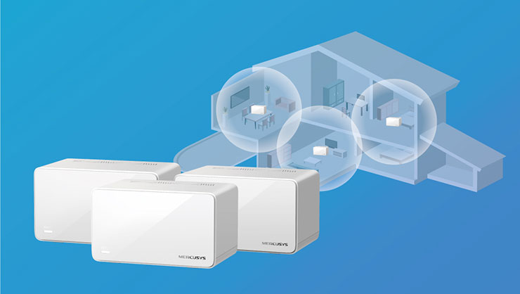水星網路 MERCUSYS 雙 11 挑戰最強 CP 值!Wi-Fi 6 路由器最低千元有找! - 阿祥的網路筆記本 無縫聯網天花板Halo H90X 3入組,雙11優惠只要NT$7,999,輕鬆感受訊號無死角且無縫連網的順暢感!