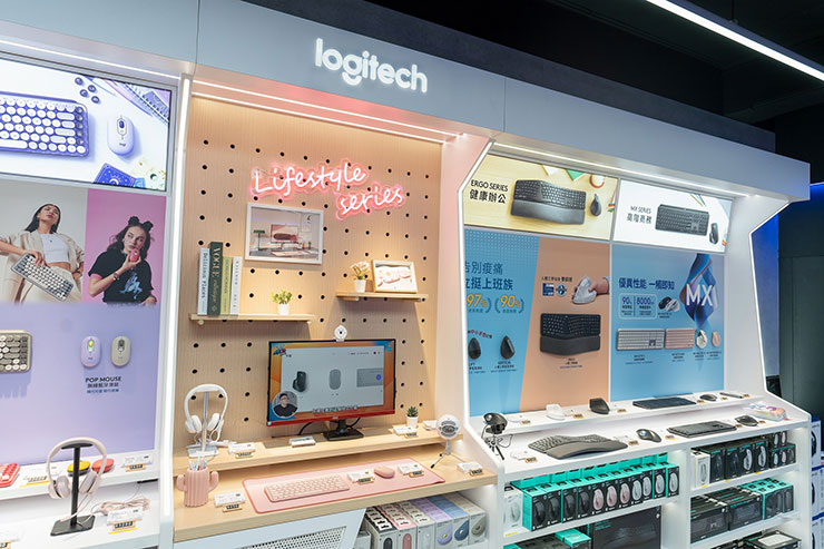 Logitech 羅技全台首家獨立旗艦館進駐台北八德商圈,一站滿足商務、電競全品類服務! - 阿祥的網路筆記本 多樣化商務系列商品,打造高效辦公空間
