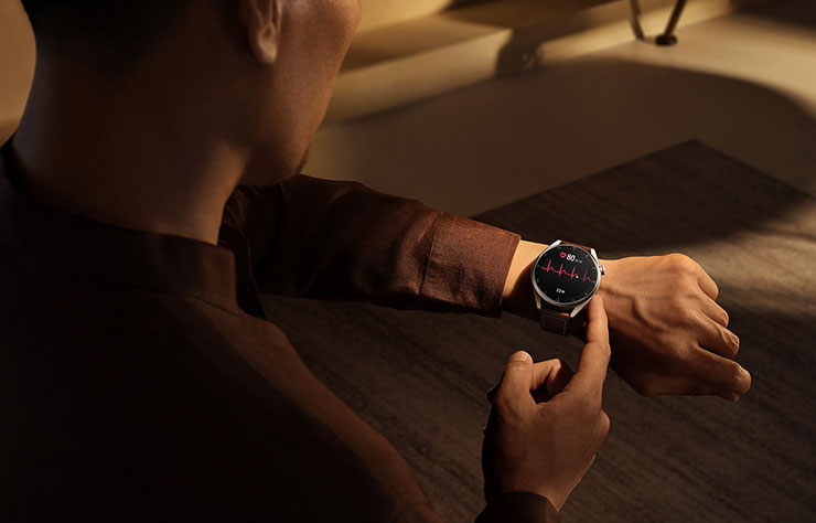 好消息分享！HUAWEI智慧手錶ECG心電圖功能通過衛福部認證 11月底將開放使用_使用情境圖