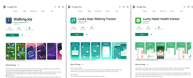 Android 用戶注意!2023 年來自於 Google Play 的惡意軟體下載量達 6 億次! - 阿祥的網路筆記本 標榜光是用走路與看廣告就能賺錢的 APP…內情肯定不單純?