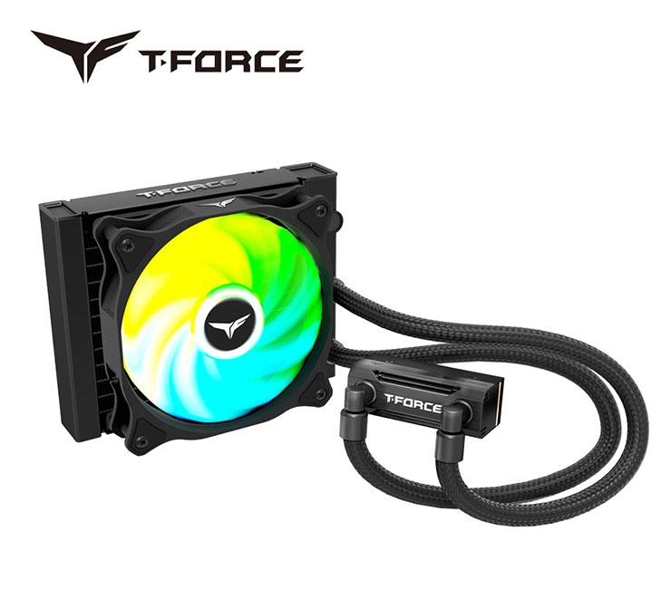 T-FORCE SIREN GD120S 一體式 SSD 水冷散熱器