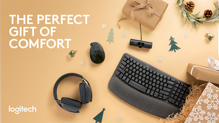 Logitech ERGO人體工學系列必挑好禮，慰勞上班族一整年的努力