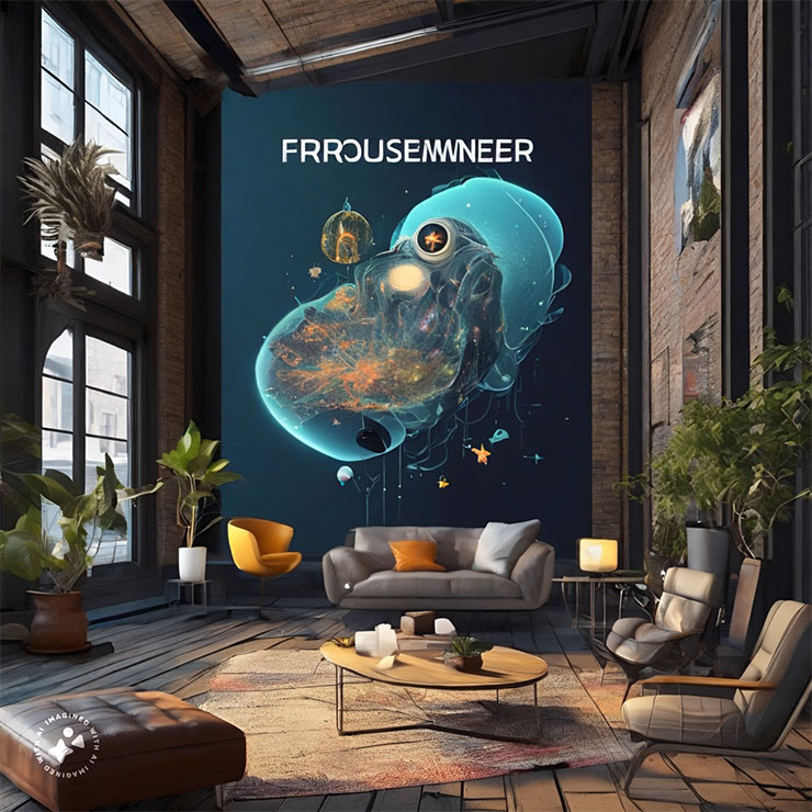 Meta 推出「Imagine」AI 圖片生成工具,第一手實測心得分享! - 阿祥的網路筆記本 使用 Meta Imagine 下達「生成一張可以展現META AI生成影像工具特色的海報」的結果,看不太出來相關性?