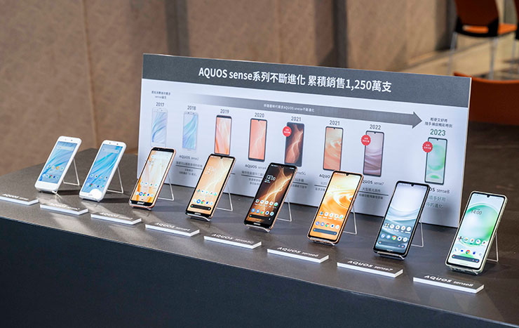 夏普推出 AQUOS sense8 中階高規機型,單手輕鬆拍出美麗照片! - 阿祥的網路筆記本 AQUOS sense系列