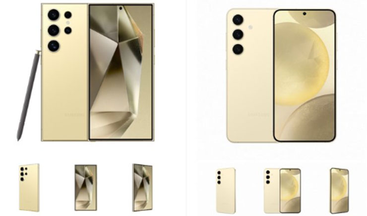 Galaxy S24 系列流出渲染圖