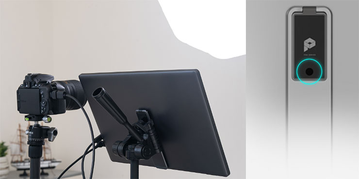 PRO MP161 E2 機身內建架延長，使用角度更佳，也支援 1/4”標準三腳架插孔設計