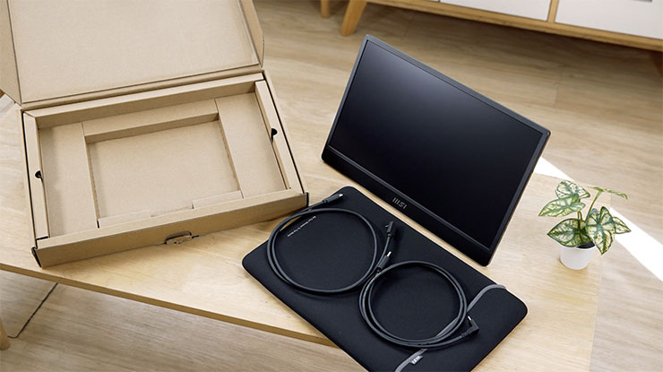 PRO MP161 E2 的包裝也考量到環保