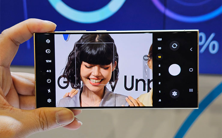 三星 Galaxy S24 系列實機外觀動眼看!設計小細節差異,主題式感應保護殼風格多變! - 阿祥的網路筆記本 Galaxy S24 Ultra 的相機的望遠長焦段(10x),雖是經過運算強化,但畫質無損,品質不輸光學變焦