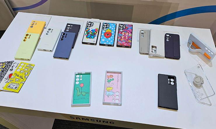 三星 Galaxy S24 系列實機外觀動眼看!設計小細節差異,主題式感應保護殼風格多變! - 阿祥的網路筆記本 Galaxy S24 系列的保護殼