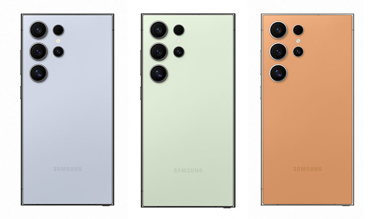 Galaxy S24 Ultra三星商城限定色-鈦藍、鈦綠、鈦橙