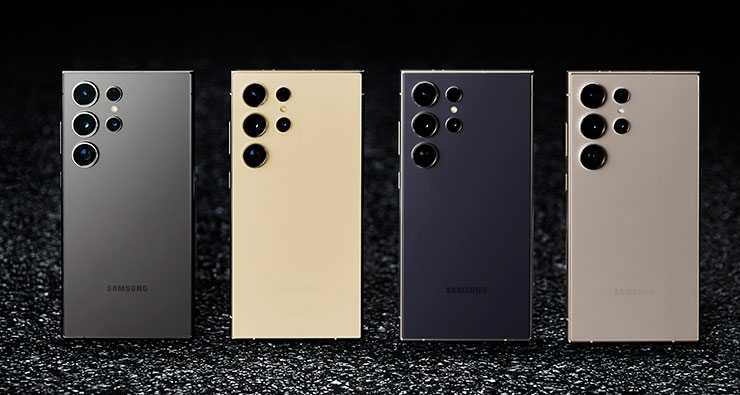 Galaxy S24 Ultra 共推出四款顏色