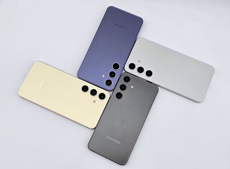 Galaxy S24 與 S24+ 有四款顏色