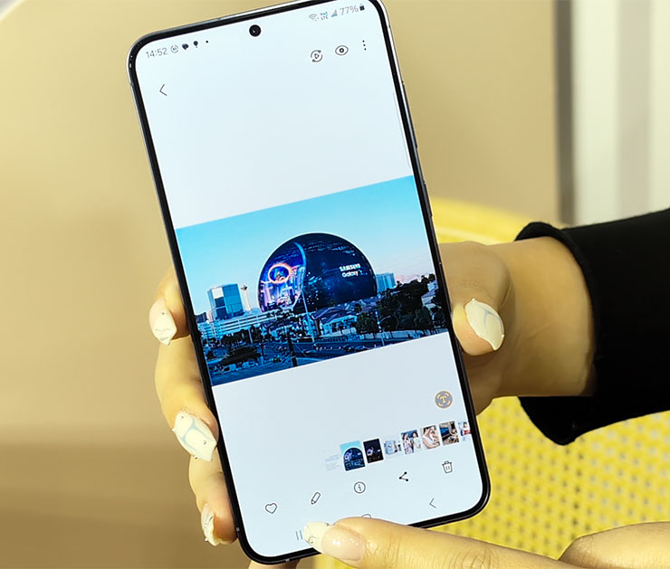 長按 Home 鍵可啟動搜尋圈功能。
