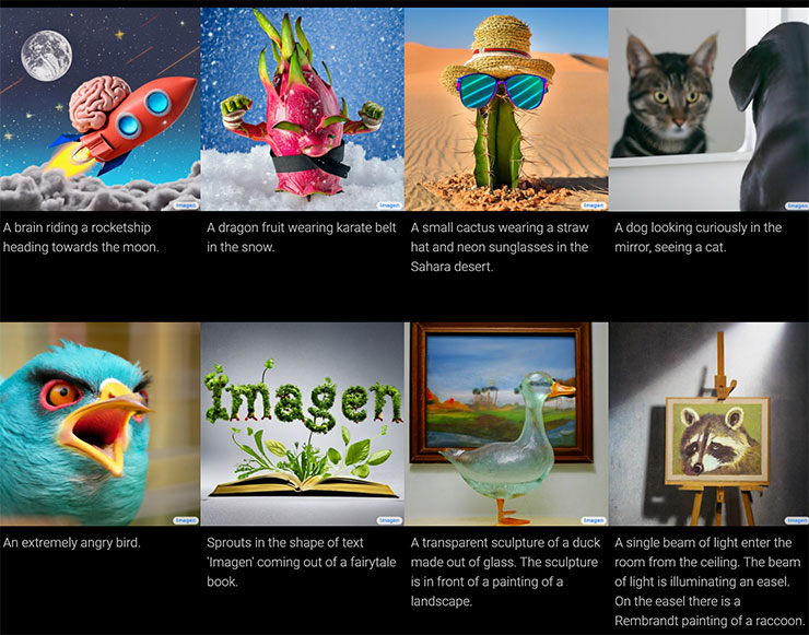 Imagen 是 Google 研發的文字轉圖像生成 AI 技術