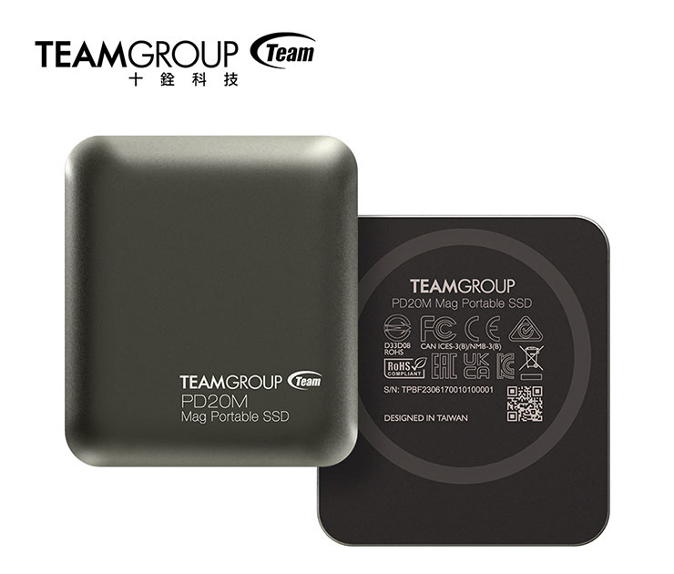 十銓科技創新發表 TEAMGROUP PD20M 磁吸外接式固態硬碟,支援 Magsafe 輕巧易「吸」 - 阿祥的網路筆記本 TEAMGROUP PD20M 磁吸外接式固態硬碟