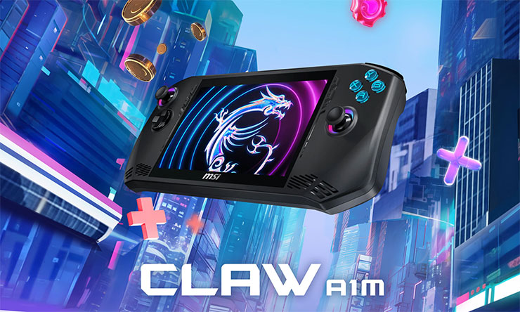 微星的首款電競遊戲掌機 MSI Claw - A1M－同時也是市場上首款 Intel Core Ultra 處理器的產品正式登場！