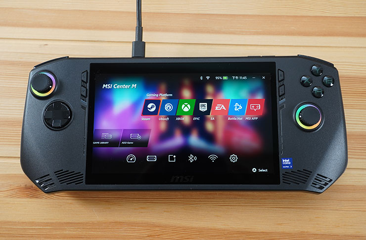 上方的遊戲平台捷徑預設了常見的類型，但初次啟動會需要下載安裝，系統內並沒有預載