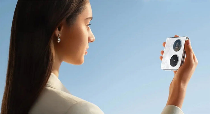 華為的可摺疊螢幕手機 HUAWEI Pocket 2