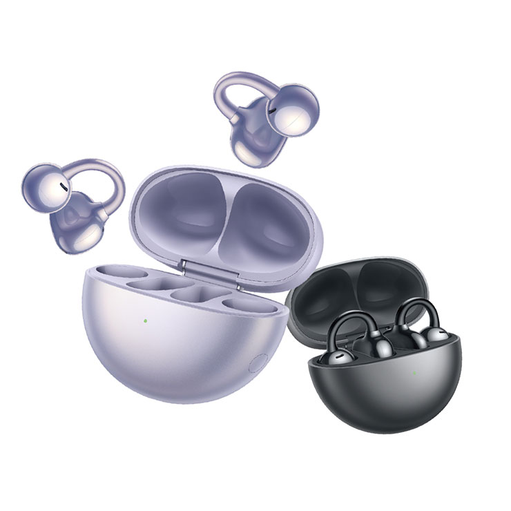 HUAWEI FreeClip使用者隨時隨地輕鬆佩戴的同時，更是時尚百搭的潮流單品