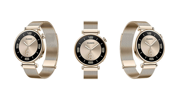 HUAWEI推出輝映龍年金光閃閃的HUAWEI WATCH GT 4 41mm流光金