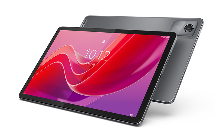 Tab M11承襲Lenovo M系列平板定位，完美融合輕薄外觀與優質多媒體功能，為家庭娛樂生活增添色彩。