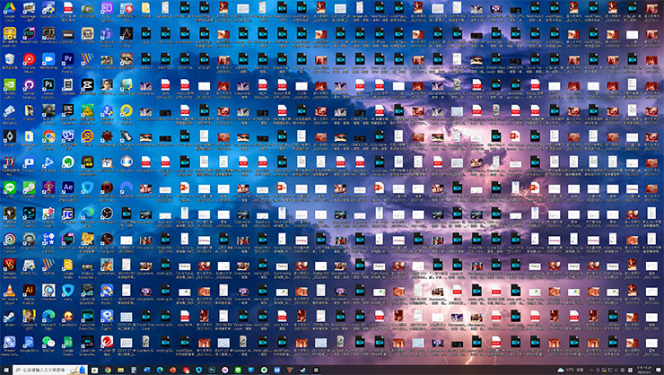 C 槽容量不足讓系統卡卡?四大原因解析、四大解方一次傳授! - 阿祥的網路筆記本 你也曾經看過這樣的 Windows 桌面嗎?除了可能讓人眼花之外,也同時會造成 C 槽容量不足的可能性!