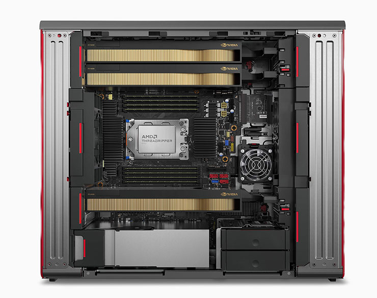 Lenovo ThinkStation P8 | P620 震撼上市!搭載 AMD 最新 Zen4 架構伺服器處理器與 NV RTX 6000 多 GPU 釋放最強效能! - 阿祥的網路筆記本 ThinkStation P8獲得ISV認證,且支援Windows 11和熱門Linux作業系統,提供全面整合的IT服務。