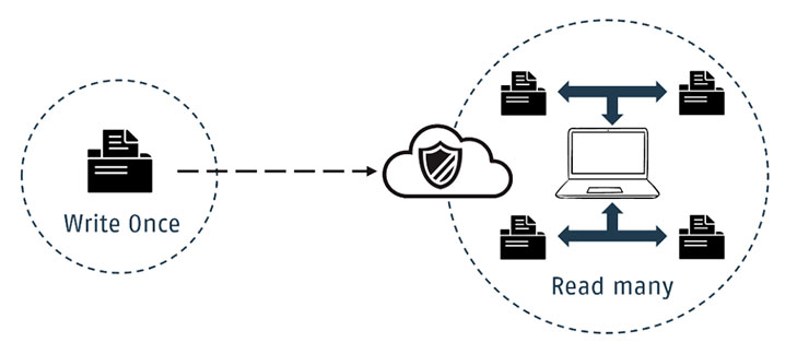 WORM（Write Once Read Many）單寫多讀技術