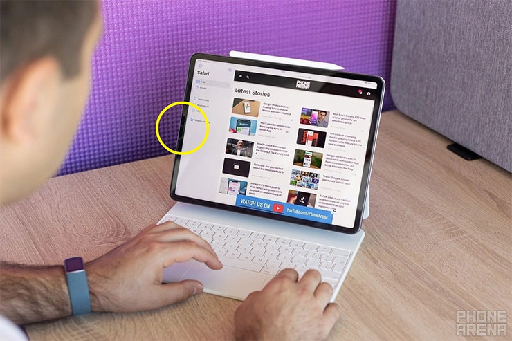 2022 年版的 iPad Pro （圖片來源：Phone Arena）