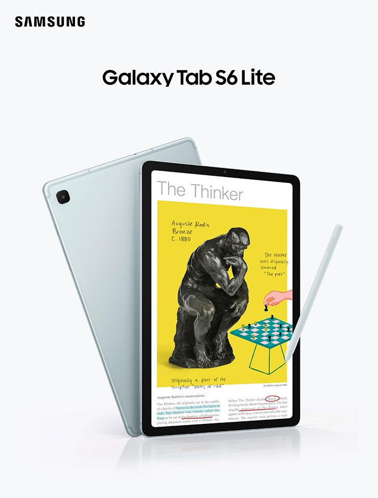 行動新戰力！三星Galaxy Tab S6 Lite (2024)為智慧生活加分
