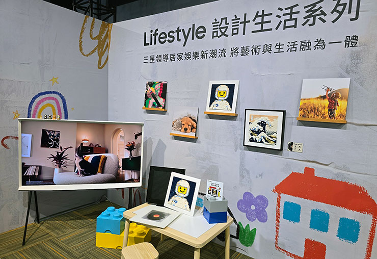 三星 The Serif 產品線擴張，今年全新推出了更大的 55 吋機型