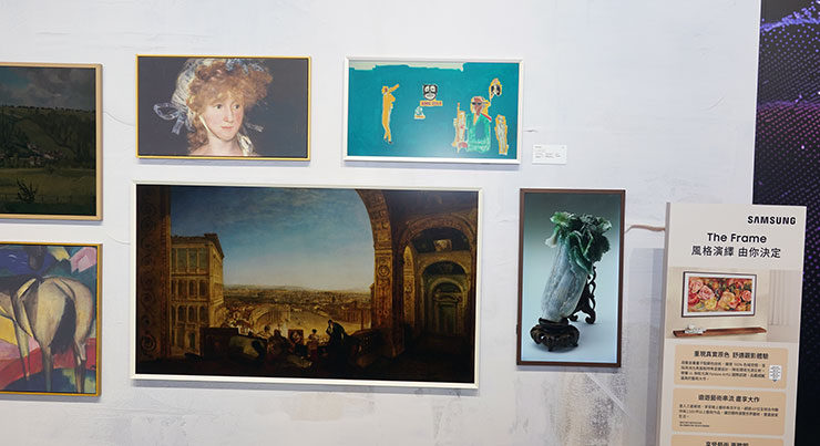 The Frame 系列的藝術市集中已有多達 2500 幅作品，生態系愈來愈完整