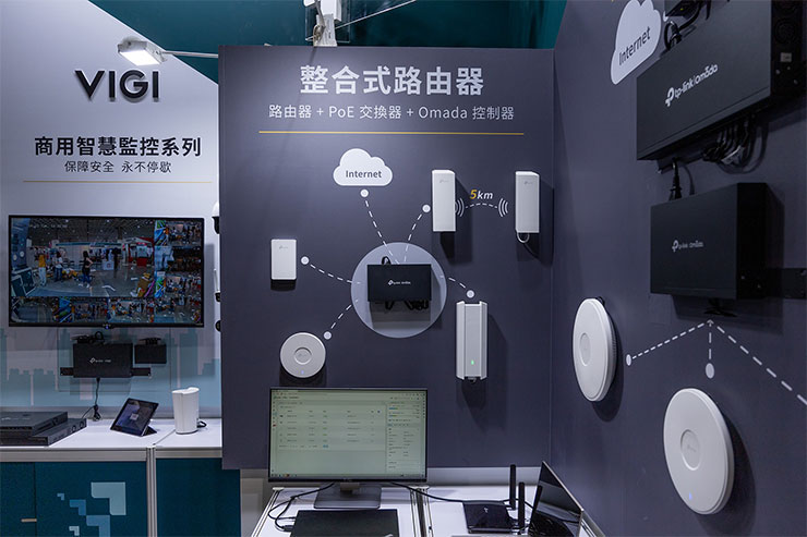 強大的整合式路由器，大大提升了使用的便利性讓使用者輕鬆享受無線網路服務