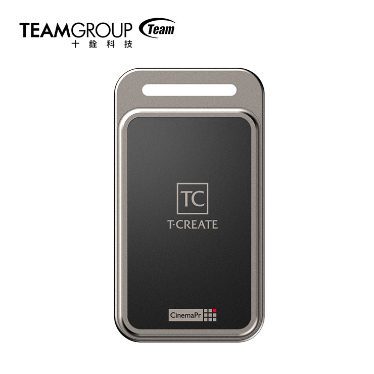 T-CREATE CinemaPr P31 行動外接式固態硬碟-鈦金色