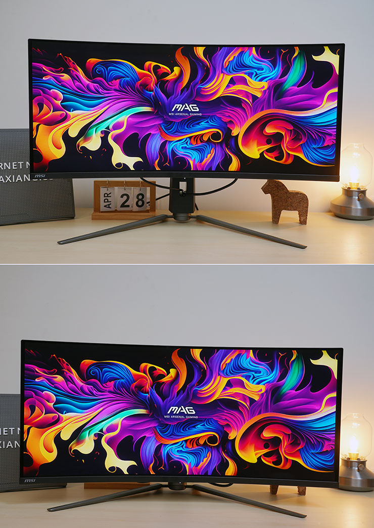 另外支架也支援顯示器垂直位置的調整。