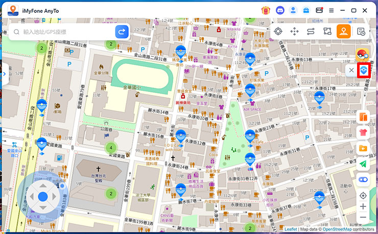 iPhone 定位修改 5 個活用方式~4 種方法深入解析! - 阿祥的網路筆記本 另外地圖上也能直接打開補給站、道館的地標位置,方便我們快速前往。