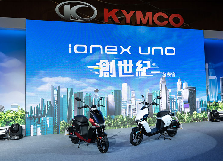 KYMCO 宣佈「Ionex UNO 創世紀」，首推「充換合一」 S Techno 電動機車與全新酷玩 CoolOne 個性小車！