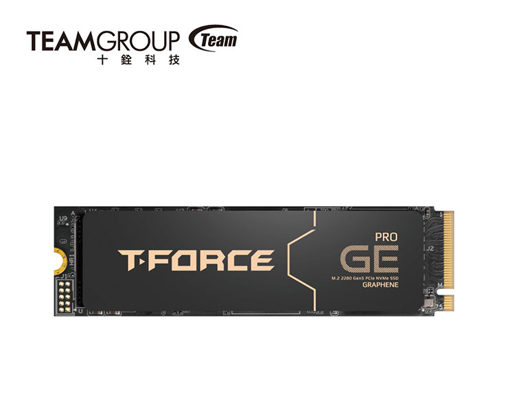 十銓科技 COMPUTEX 2024 宣告「遊戲進化 AI 革命」,眾多新品再創技術之巔! - 阿祥的網路筆記本 T-FORCE GE PRO Gen5 M.2 PCIe 固態硬碟