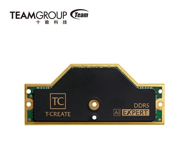 十銓科技 COMPUTEX 2024 宣告「遊戲進化 AI 革命」,眾多新品再創技術之巔! - 阿祥的網路筆記本 T-CREATE EXPERT Ai CAMM2 記憶體模組