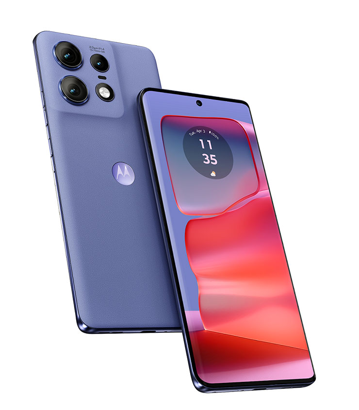 Motorola 推出美型防水手機 edge 50 Pro 與 edge 50 Fusion - 阿祥的網路筆記本 edge 50系列承襲Motorola廣受好評的純素皮革機身、IP68防水防塵規格與5,000萬畫素強大主鏡頭 將是今夏最美防水手機