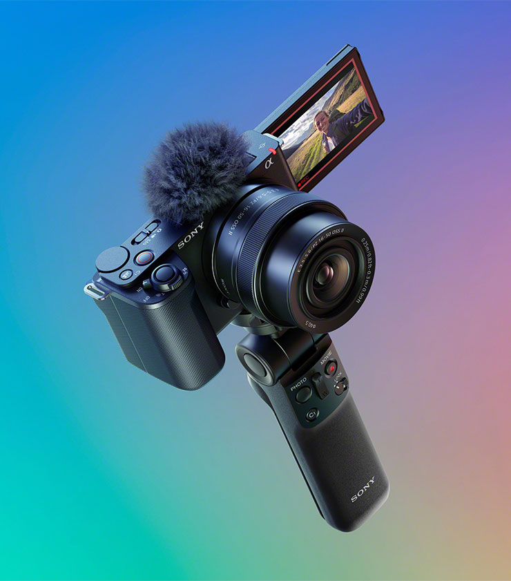 Sony ZV-E10II 提供5種觀後感「Looks」和4種可強調特定顏色的心境「Moods」 讓創作者依需求調整，不需後製即可立即產出獨具創意色調的影片。