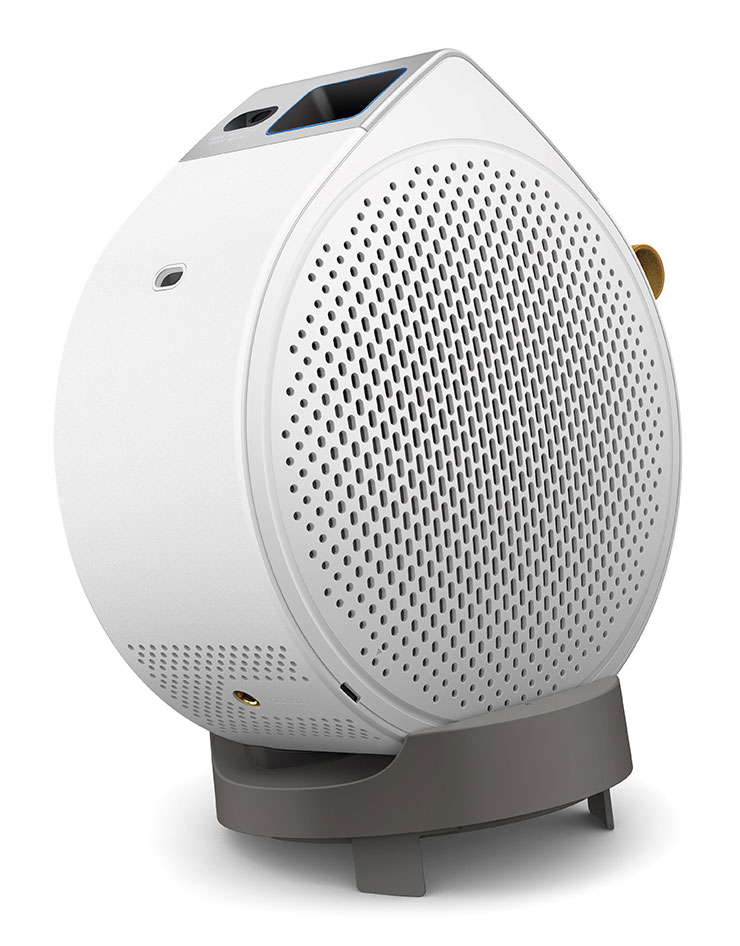 BenQ GV50雷射智慧微型投影機_產品照_底座傾斜