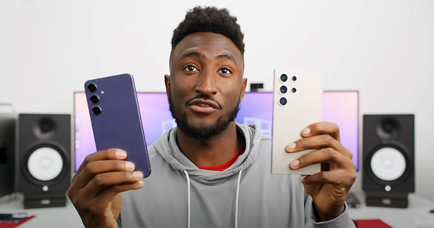 千萬訂閱科技 YouTuber MKBHD 將 Galaxy S24 Ultra 評選為「完美的全能智慧型手機」！ - 阿祥的網路筆記本