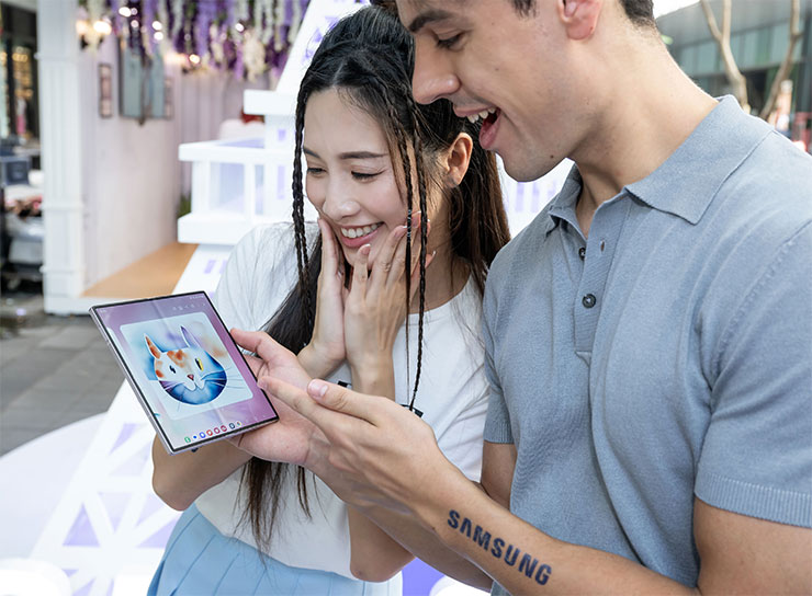 三星「Open Always Wins」活動在信義區香堤大道登場!一起體驗 Galaxy Z 摺疊機魅力! - 阿祥的網路筆記本 全新「塗鴉轉圖像」能透過AI將塗鴉或是手繪稿,轉化為擁有超高完成度的圖像作品