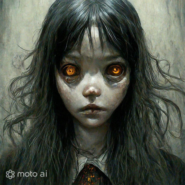 伊藤潤二 Prompt 1：Magic Canvas